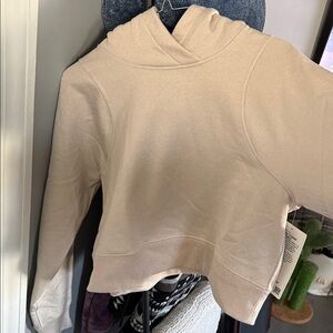Lululemon Athletica Beige Hooded Sweatshirt